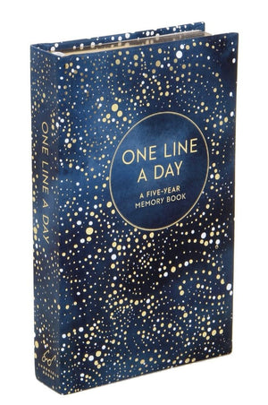 Journals Celestial One Line a Day (Blank Journal for Daily Reflections, 5 Year Diary Book) 9781452164601