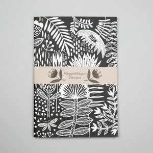 Journals monochrome floral 990751