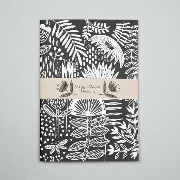 Journals monochrome floral 990751