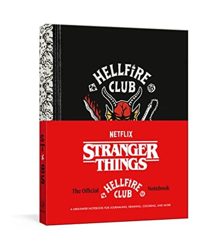 Journals Stranger Things: The Official Hellfire Club Notebook: A Grid-Paper Notebook for Journaling, Drawing, Coloring, and More 9780593581384