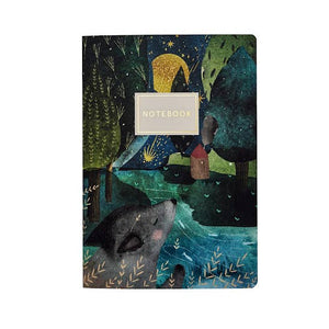 Journals The Wolf Cub and the moon Notebook 990317