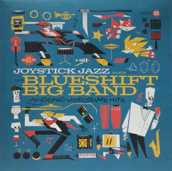 Joystick Jazz Vol. 2: The Blueshift Big Band Plays Iconic Video Game Hits LP NEW