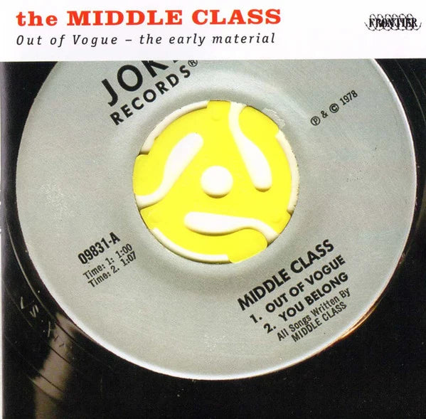 Middle Class - Out Of Vogue CD NEW