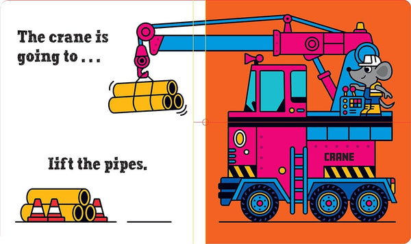 Mixed-Up Construction Vehicles by Spencer Wilson