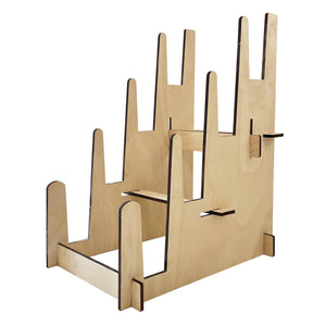 Natural Multi-Purpose Wood Display Stand - Art Prints and More- LG