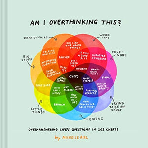 New Book Am I Overthinking This?: Over-answering life's questions in 101 charts (Humor Books, Self Help Books, Books About Adulthood) - Hardcover 9781452175867