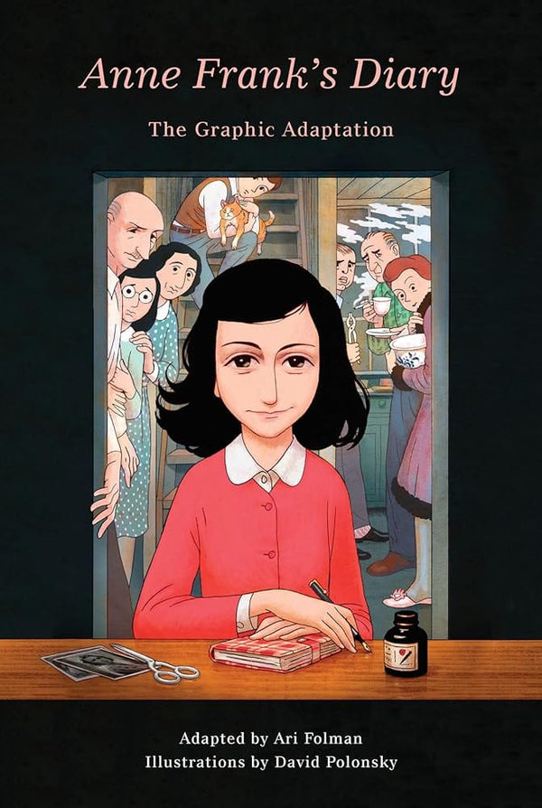 New Book Anne Frank's Diary: The Graphic Adaptation by Anne Frank, David Polonsky, Ari Folman 9781101871799