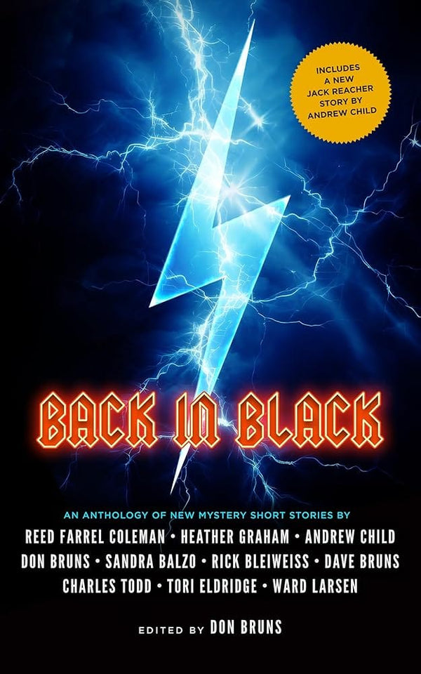 New Book Back in Black: An Anthology of New Mystery Short Stories (The Music and Murder Mystery Series) by Don Bruns, Various Authors 9798212632898