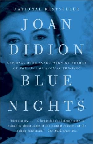New Book Blue Nights  - Paperback 9780307387387