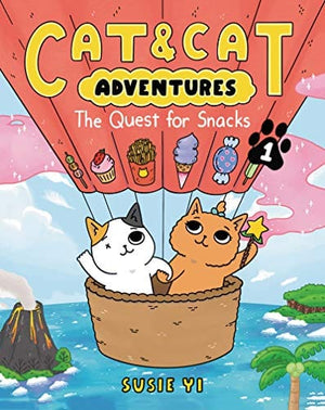 New Book Cat & Cat Adventures: The Quest for Snacks (Cat & Cat Adventures, 1)  - Paperback 9780063083806