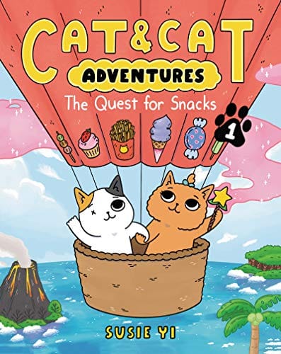 New Book Cat & Cat Adventures: The Quest for Snacks (Cat & Cat Adventures, 1)  - Paperback 9780063083806