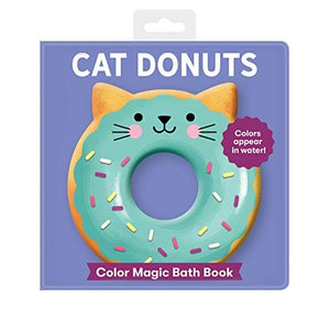 New Book Cat Donuts Color Magic Bath Book 9780735365254