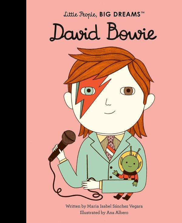 New Book David Bowie (Little People, BIG DREAMS) - Hardcover 9781786033321