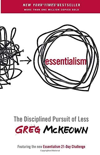New Book Default Title / Hardcover Essentialism: The Disciplined Pursuit of Less  - Paperback 9780804137409