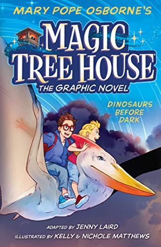 New Book Dinosaurs Before Dark Graphic Novel (Magic Tree House (R))  - Paperback 9780593174715