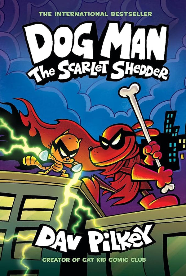 New Book Dog Man: The Scarlet Shedder: A Graphic Novel (Dog Man #12): From the Creator of Captain Underpants by Dav Pilkey 9781338896435