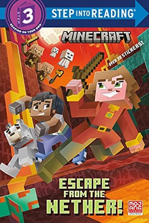 New Book Escape from the Nether! (Minecraft) (Step into Reading)  - Paperback 9780593430675
