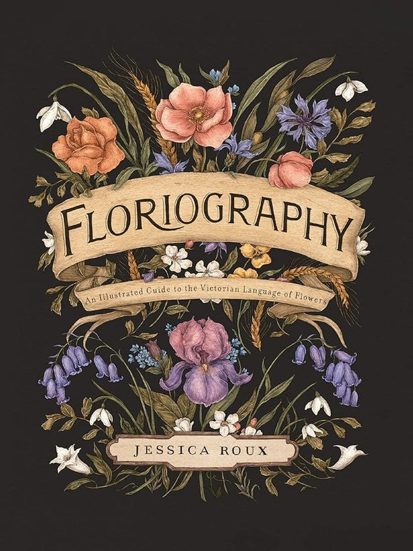 New Book Floriography: An Illustrated Guide to the Victorian Language of Flowers (Volume 1) (Hidden Languages) by Jessica Roux 9781524858148