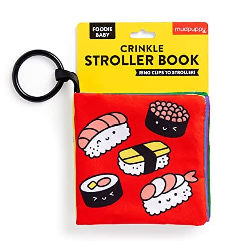 New Book Foodie Baby – Delicious Early Development Crinkle Fabric Stroller Book for Toddlers and Babies 9780735377424