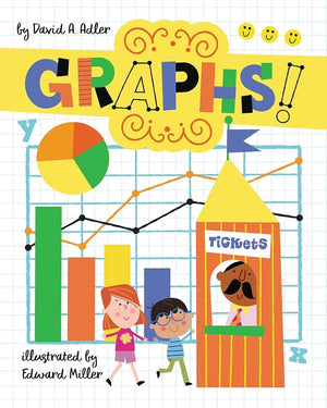 New Book Graphs! by David A. Adler, Edward Miller 9780823448630