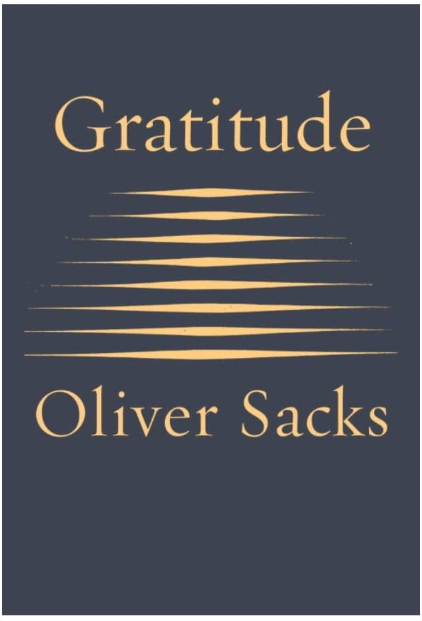 New Book Gratitude - Sacks, Oliver - Hardcover 9780451492937