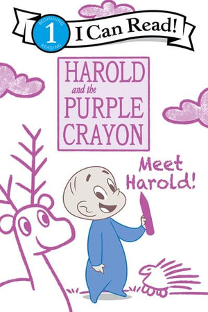New Book Harold and the Purple Crayon: Meet Harold! (I Can Read Level 1) 9780063283312