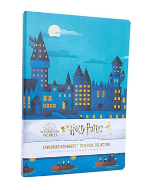 New Book Harry Potter: Exploring Hogwarts Sewn Notebook Collection (Set of 3) 9781647220839