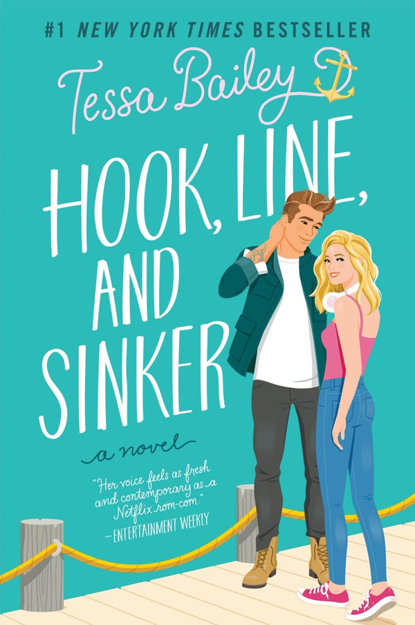 New Book Hook, Line, and Sinker: A Novel  - Paperback 9780063045699