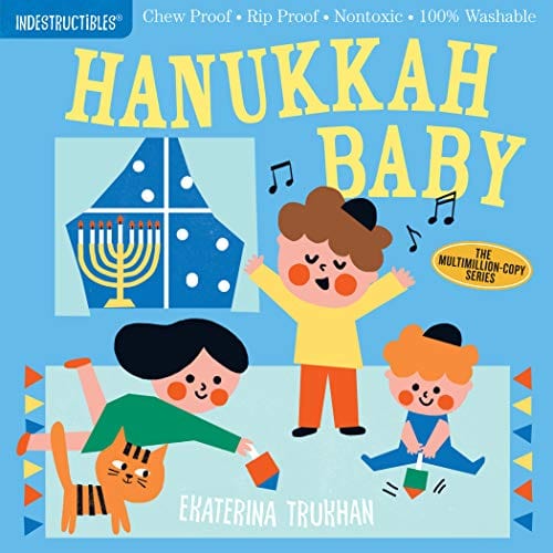 New Book Indestructibles: Hanukkah Baby: Chew Proof · Rip Proof · Nontoxic · 100% Washable (Book for Babies, Newborn Books, Safe to Chew)  - Paperback 9781523508044