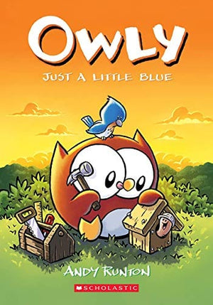 New Book Just a Little Blue (Owly #2) (2)  - Paperback 9781338300673