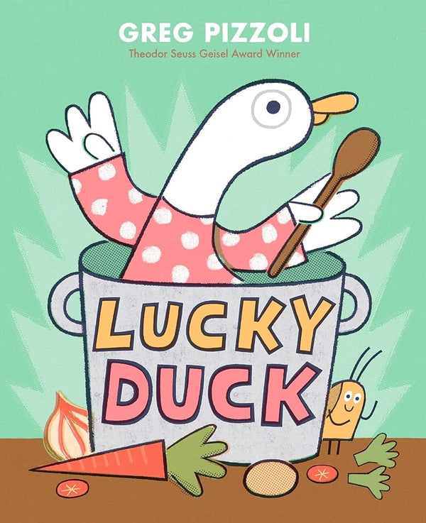 New Book Lucky Duck by Greg Pizzoli - Hardcover 9780593649770