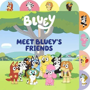 New Book Meet Bluey's Friends: A Tabbed Board Book (Bluey) -  Rusu, Meredith 9780593658437