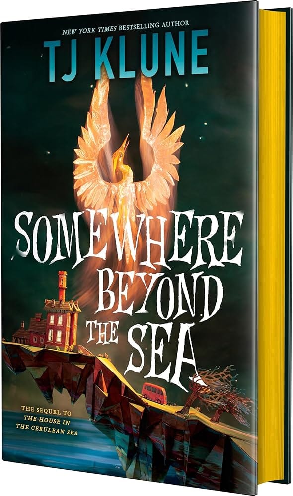 New Book Somewhere Beyond the Sea (Cerulean Chronicles, 2) by TJ Klune - Hardcover 9781250881205