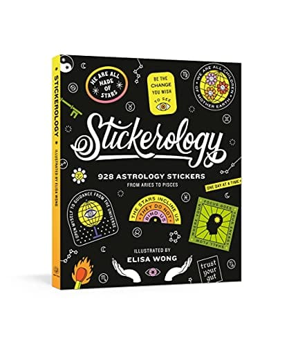 New Book Stickerology: 928 Astrology Stickers from Aries to Pisces  - Paperback 9780593233344
