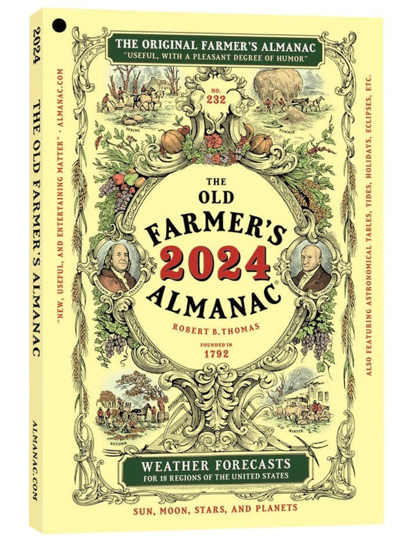 New Book The 2024 Old Farmer's Almanac 9781571989529