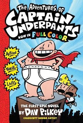 New Book The Adventures of Captain Underpants: Color Edition - Hardcover 9780545499088