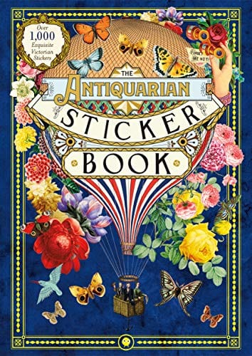 New Book The Antiquarian Sticker Book: Over 1,000 Exquisite Victorian Stickers - Hardcover 9781250208149