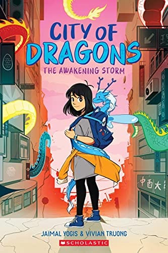 New Book The Awakening Storm: A Graphic Novel (City of Dragons #1)  - Paperback 9781338660425