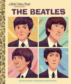 New Book The Beatles: A Little Golden Book Biography (Little Golden Book) 9780593645123