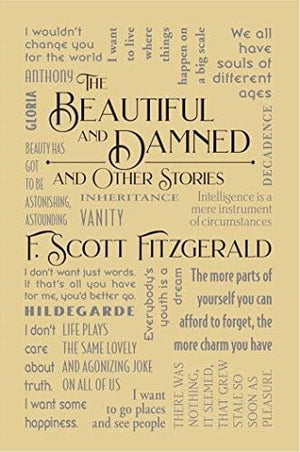 New Book The Beautiful and Damned and Other Stories (Word Cloud Classics)  - Paperback 9781684126583