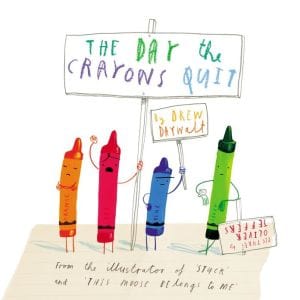 New Book The Day the Crayons Quit - Hardcover 9780399255373