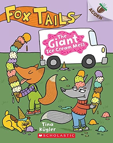 New Book The Giant Ice Cream Mess: An Acorn Book (Fox Tails #3) (3)  - Paperback 9781338561722