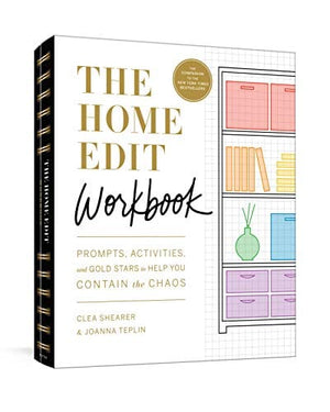 New Book The Home Edit Workbook: Prompts, Activities, and Gold Stars to Help You Contain the Chaos  - Paperback 9780593139820