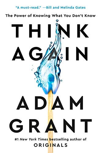 New Book Think Again: The Power of Knowing What You Don't Know - Hardcover 9781984878106