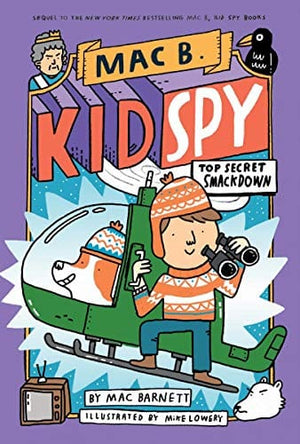 New Book Top Secret Smackdown (Mac B., Kid Spy #3) - Hardcover 9781338143713