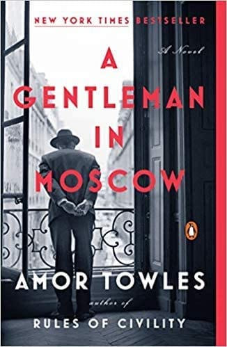 New Book Towles, Amor - Gentleman in Moscow  - Paperback 9780143110439