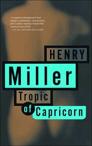 New Book Tropic of Capricorn (Miller, Henry)  - Paperback 9780802151827