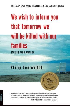 New Book We Wish to Inform You That Tomorrow We Will be Killed With Our Families: Stories from Rwanda  - Paperback 9780312243357