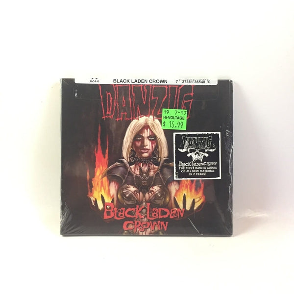 New CDs Danzig - Black Laden Crown CD NEW 727361365400