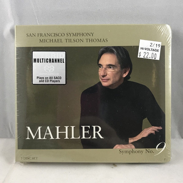New CDs Mahler Symphony No.9 Hybrid SACD 2 Disc Set NEW San Francisco Symphony Michael Tilson Thomas 10015712